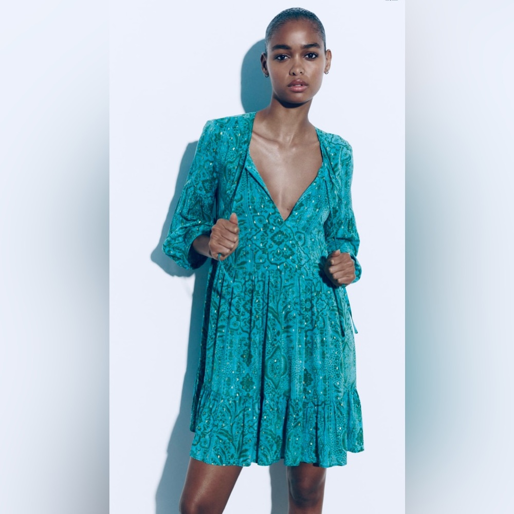 End of summer mini-dress